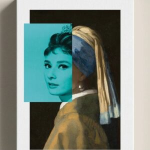 Tela Audrey of Vermeer 50x70 - Indipendent Republic