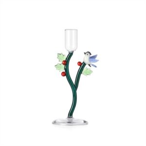 Candeliere agrifoglio & uccellino azzurro - Ichendorf