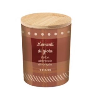 Candela natalizia "Momenti di Gioia"con Box Regalo Thun