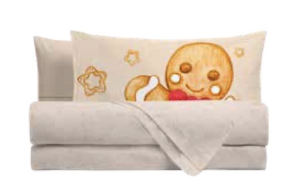 Completo lenzuola natalizie per Letto Singolo Natale-Thun