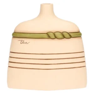 Vaso decorativo in ceramica Sublime, piccolo thun