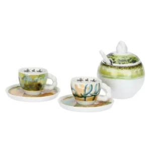 Set 2 tazzine con zuccheriera, Vogliadi Thun