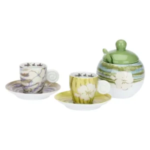 Set 2 tazzine con zuccheriera, Oasi Thun