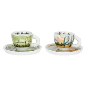 Set 2 tazze medie con piattino, Vogliadi Thun