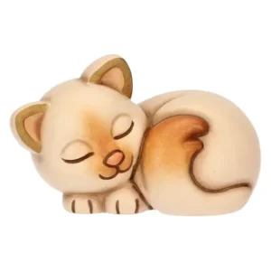 Mini gatto Bianca in ceramica Thun