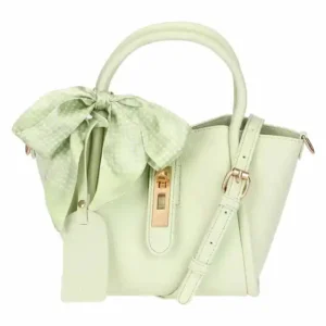Mini bag in ecopelle con foulard Twilly Thun