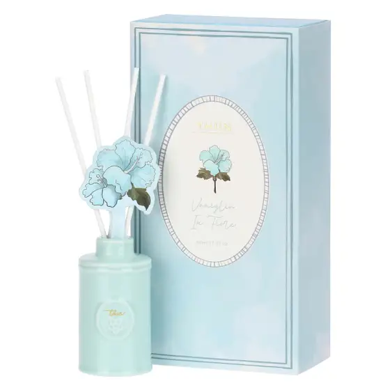 Diffusore "Vaniglia in fiore", azzurro thun