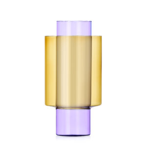 Ichendorf Milano -Vaso grande B ambra-rosa