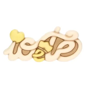 Formella da appendere scritta "Io e te" in ceramica Thun