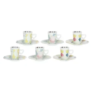 Set 6 tazzine espresso in porcellana Incanto di Primavera thun