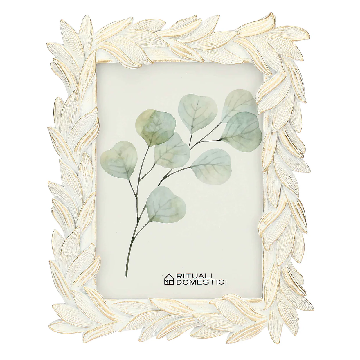 Portafoto Alloro, Tiguardo - Poly Resina/ Velluto /Mdf/Vetro/ Metallo (Ferro), 13 x 18 cm