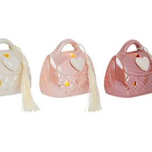 Bomboniera chic borsetta in porcellana con luce led - Le Stelle