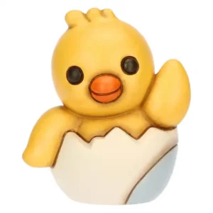 Pulcino Polly in ceramica piccolo, Incanto di Pasqua Thun