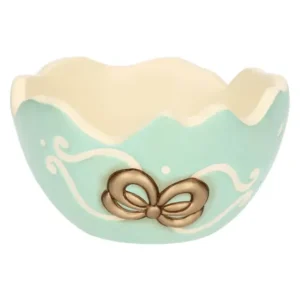 Centrotavola in ceramica a forma di uovo Incanto di Pasqua - Thun