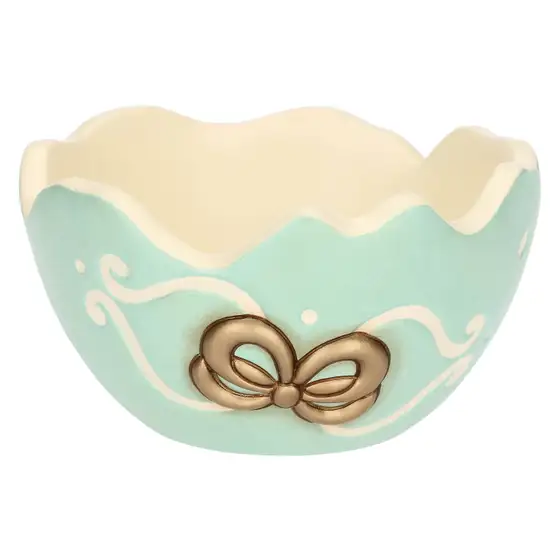 Centrotavola in ceramica a forma di uovo Incanto di Pasqua - Thun