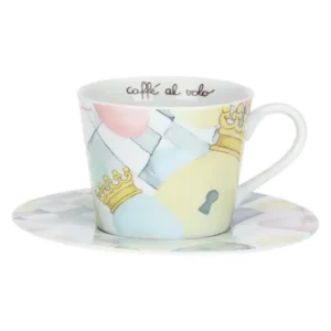 Tazza colazione con piattino in porcellana Incanto di Pasqua - Thun