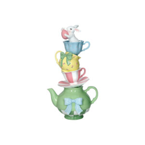 Conigliuccio Tea Time in resina pasqua - Brandani