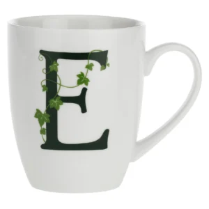 La Porcellana Bianca - Mug Tazza Lettera 'E' 380 cc