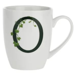 La Porcellana Bianca - Mug Tazza Lettera 'O' 380 cc