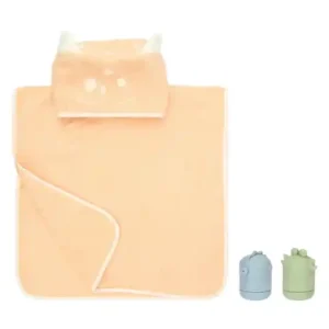 Thun - Set poncho e giochi in silicone Baby Summer