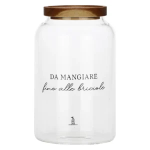 La Porcellana Bianca - Biscottiera 3LT in vetro