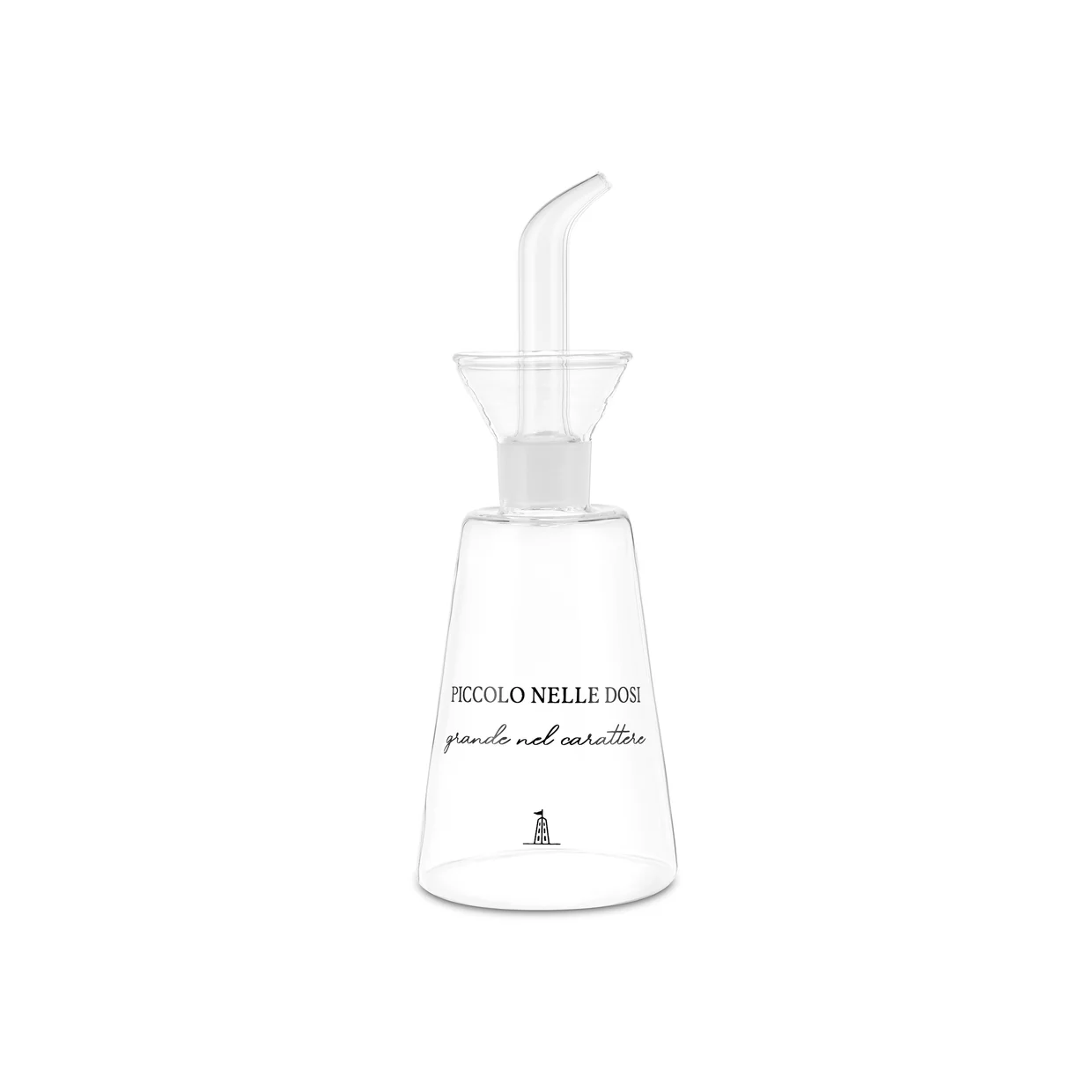 La Porcellana Bianca - Acetiera collezione I garbati - Borosilicato,Ø7,5X19,5 Cm