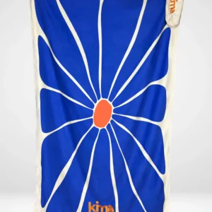 Telo mare XXL in microfibra - Fantasia Blu FIORE