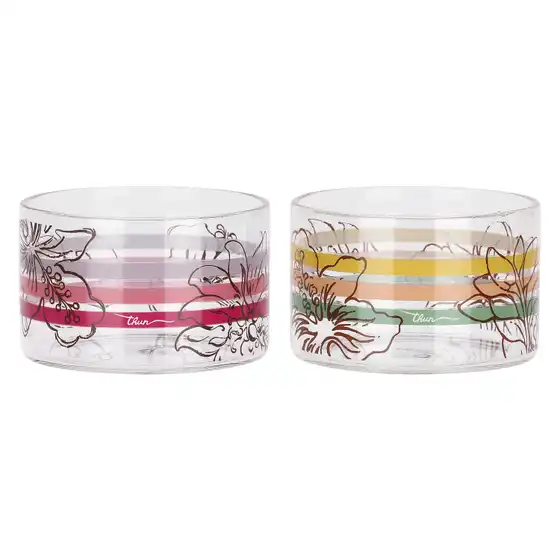 Set 2 coppette gelato Eleganza Esotica Thun