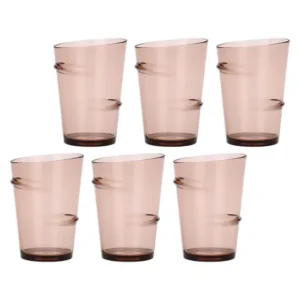 Set 6 bicchieri acqua Eleganza Esotica Thun