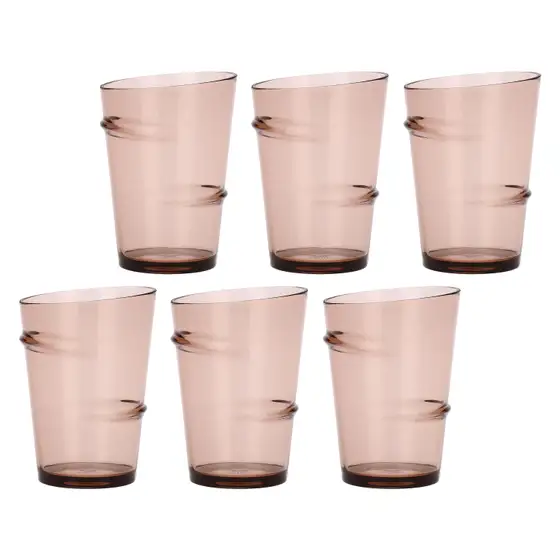Set 6 bicchieri acqua Eleganza Esotica Thun