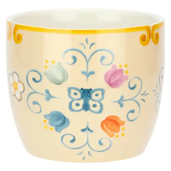 Cachepot Eolia, vaso portapiantina medio Thun