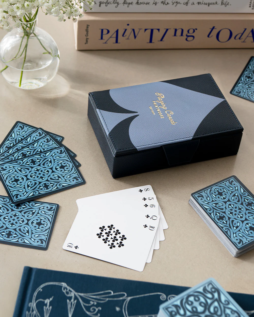 PrintWorks - Carte da gioco con scatola in similpelle - immagine 3