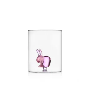 Qeeboo per Ichendorf - Tumbler Rabbit Rosa