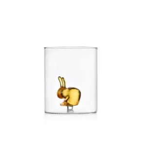 Qeeboo per Ichendorf - Tumbler Rabbit Giallo