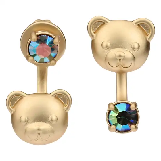 Thun Orecchini piercing con Teddy e cristallo